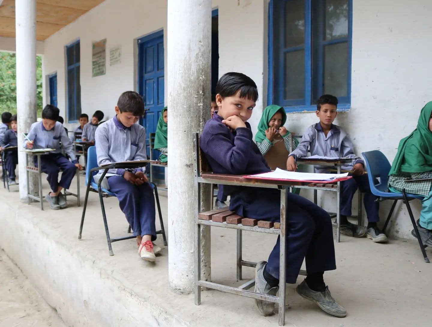 Students and school community in Baltistan