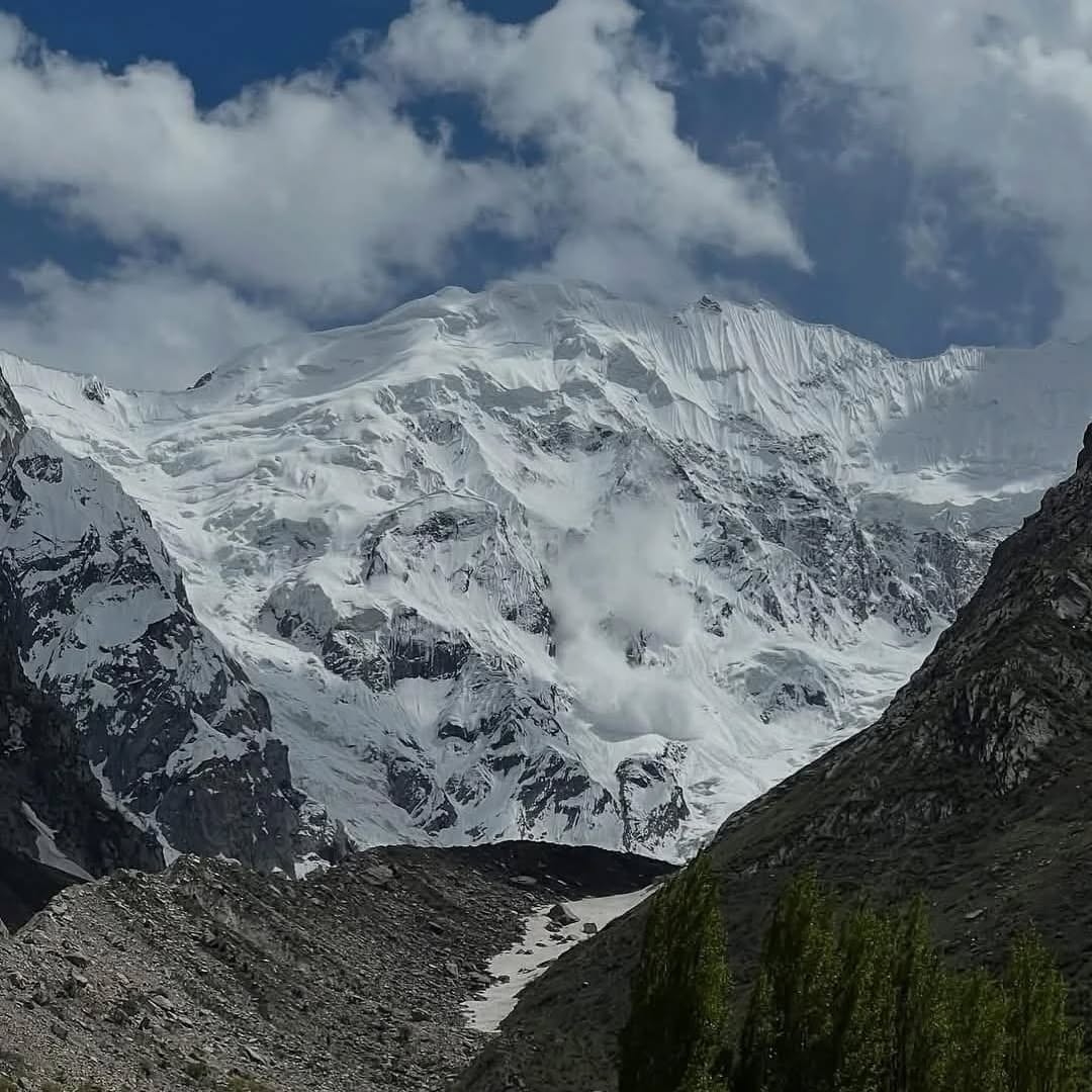 Scenic landscape in Gilgit-Baltistan