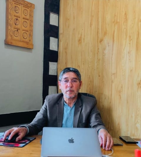 Portrait of Nazir Ahmed
