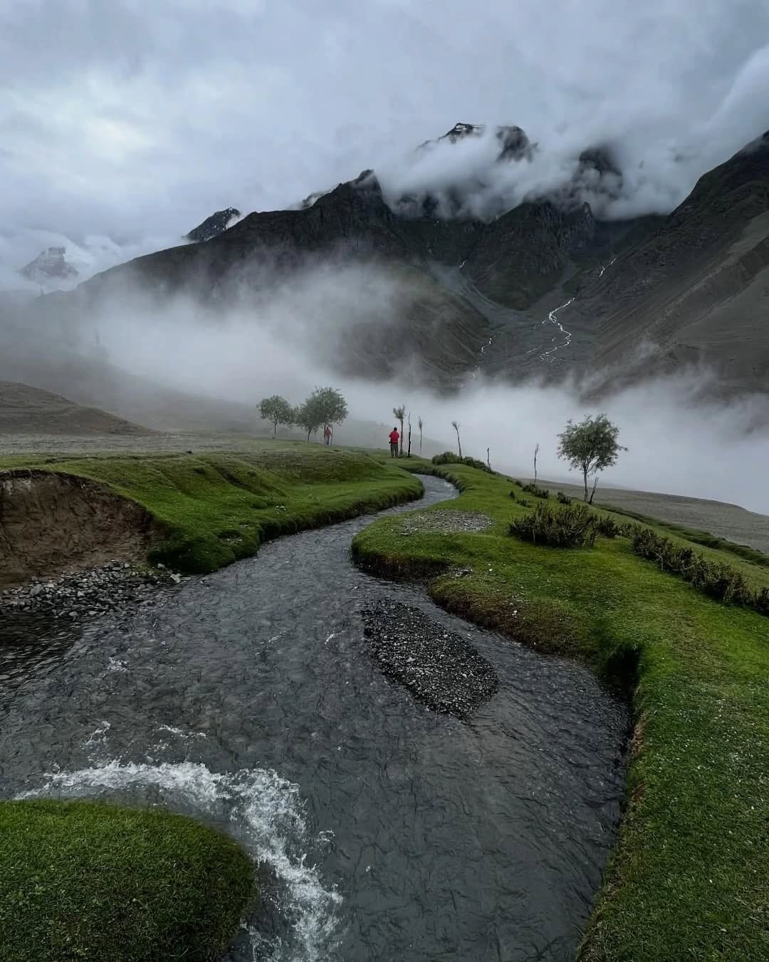 Scenic landscape in Gilgit-Baltistan